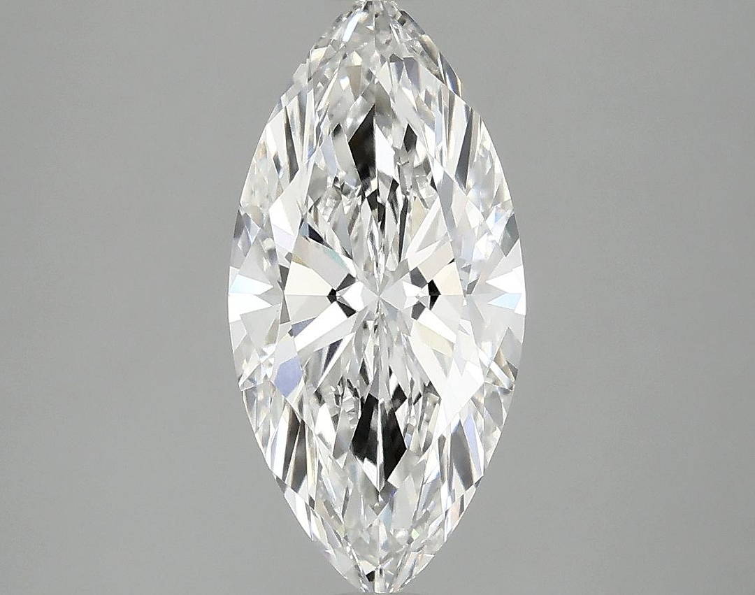 2.07 Carat Marquise Shaped Excellent Cut VVS2 IGI Certified Lab Grown Diamond