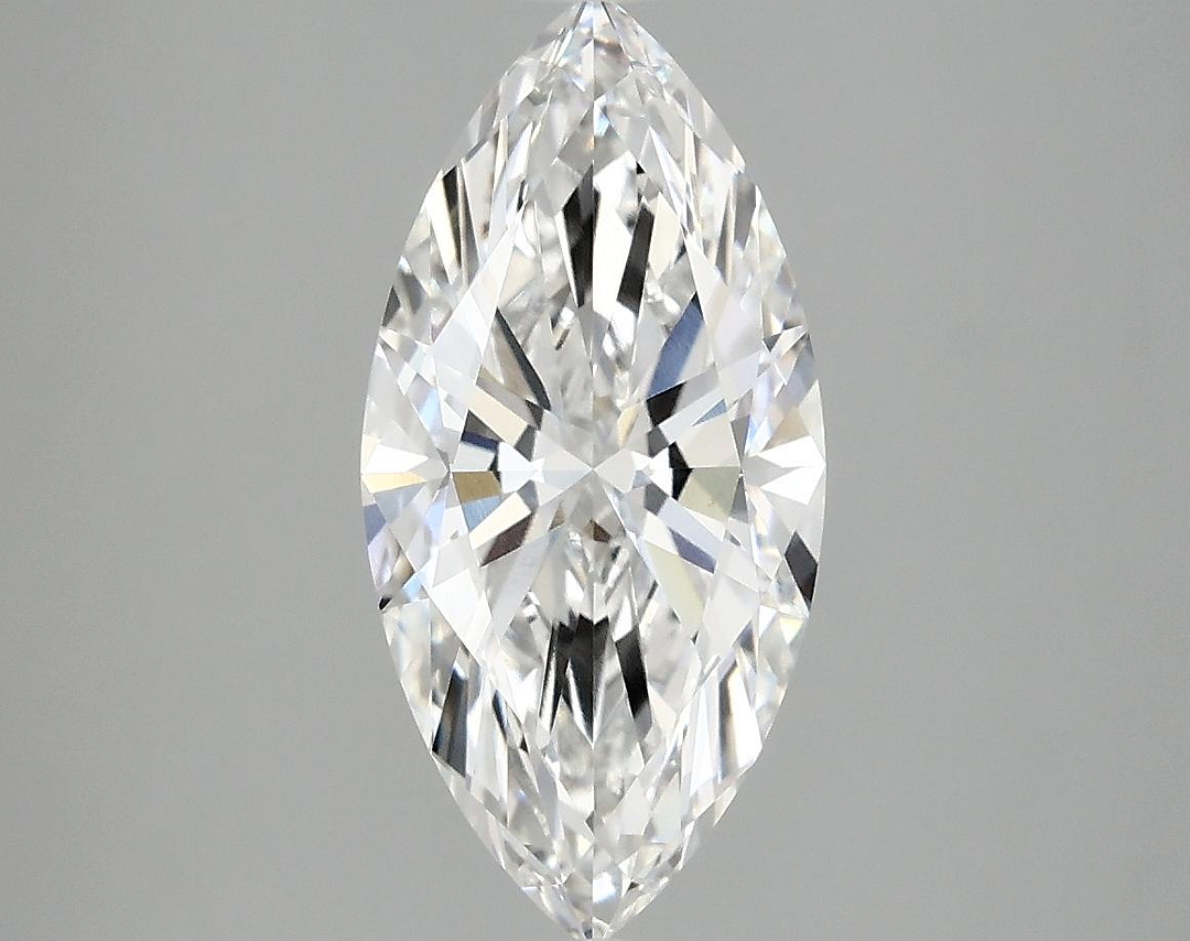 2.15 Carat Marquise Shaped Excellent Cut VVS2 IGI Certified Lab Grown Diamond