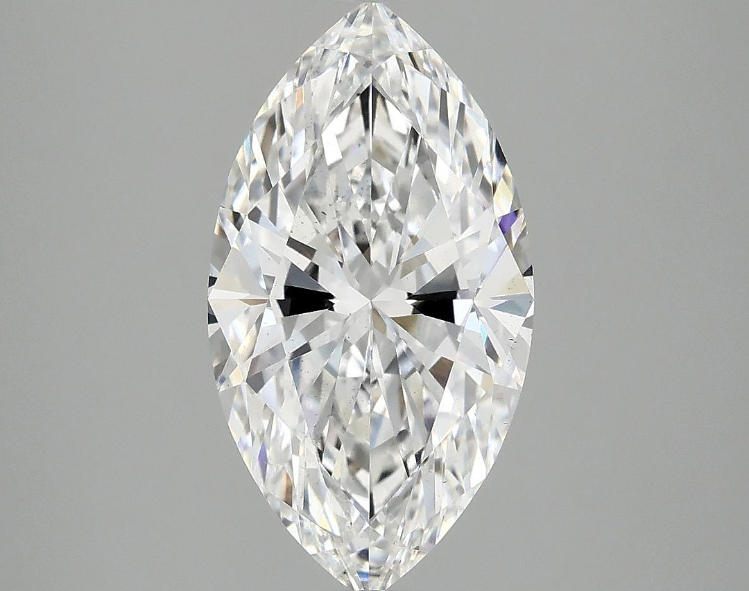 3.08 Carat Marquise Shaped Excellent Cut VS2 IGI Certified Lab Grown Diamond