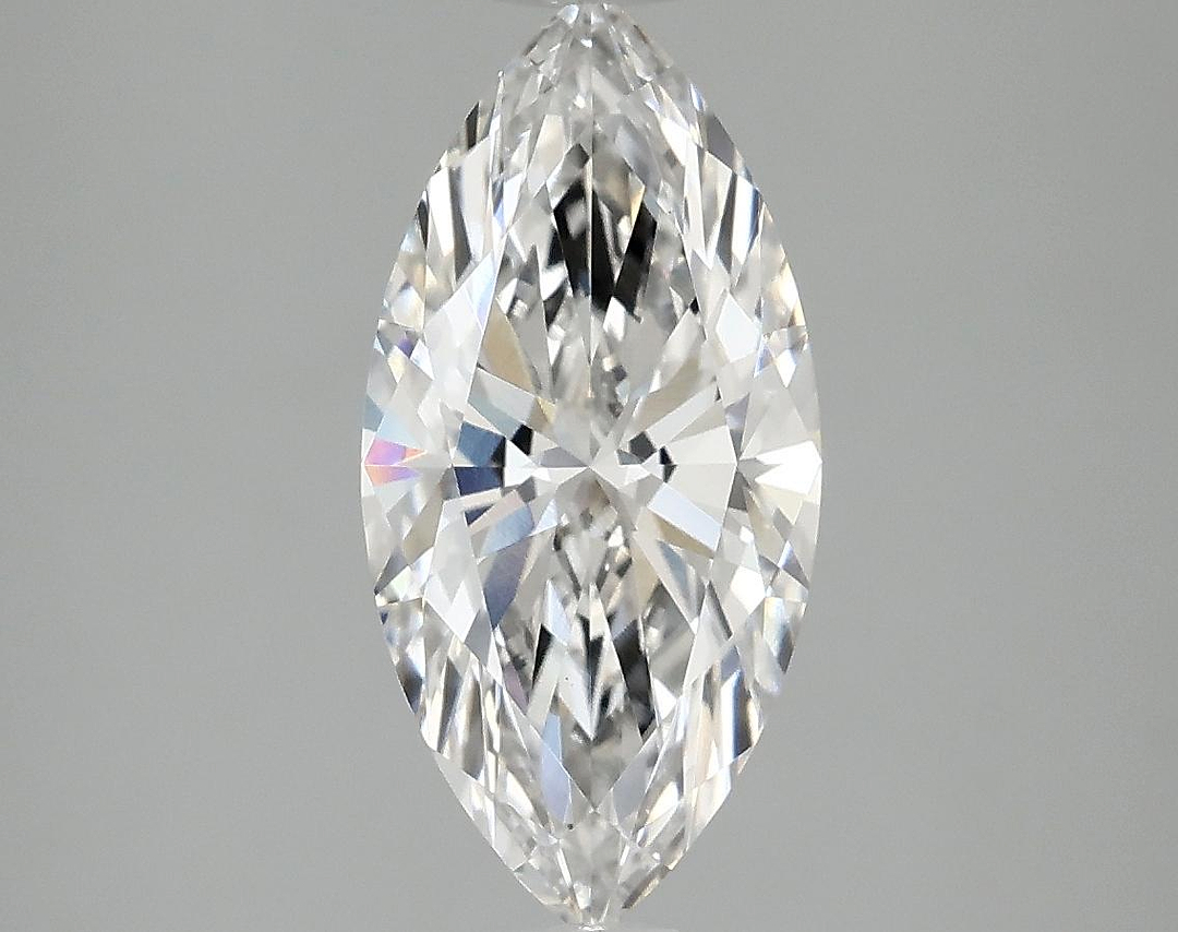 2.04 Carat Marquise Shaped Excellent Cut VVS2 IGI Certified Lab Grown Diamond