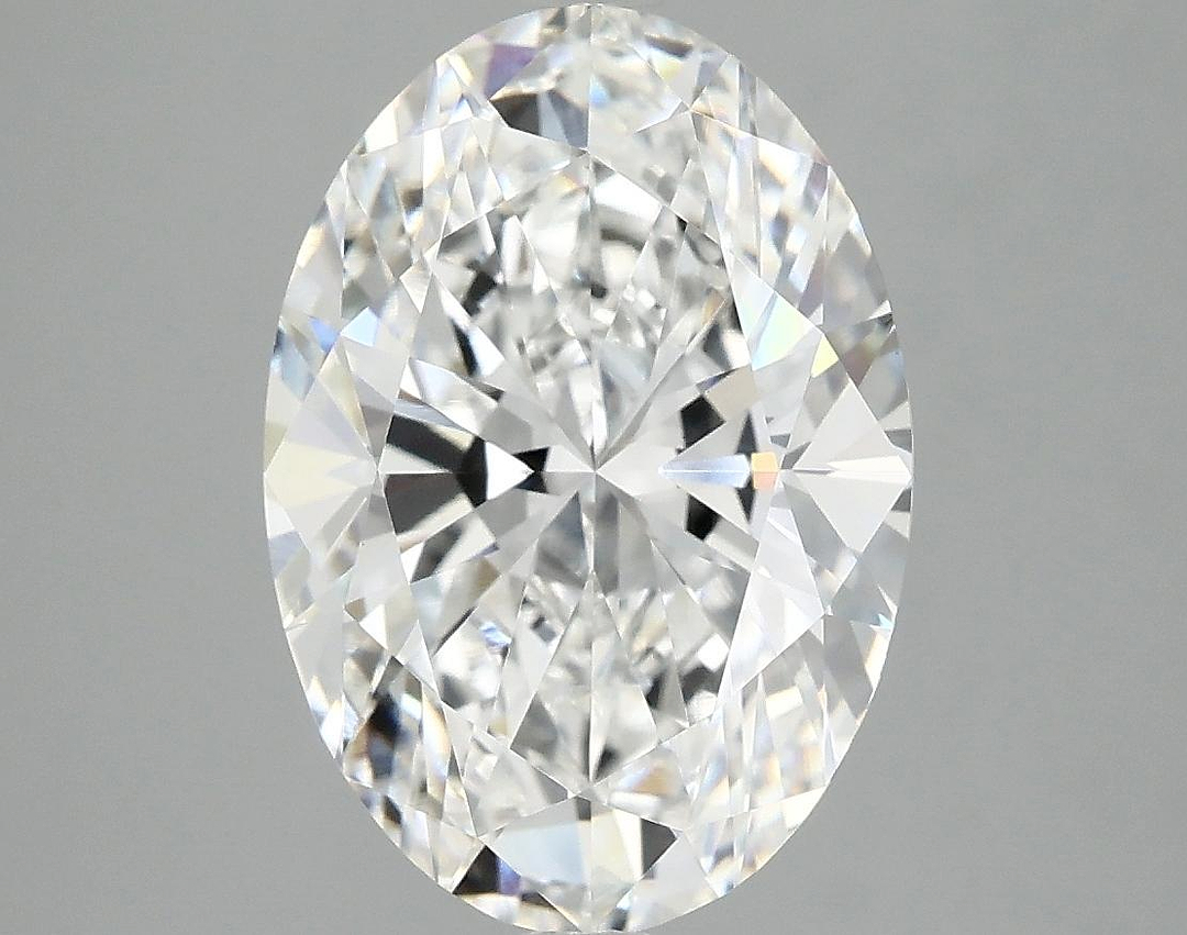 4.05 Carat Oval Shaped Ideal Cut VVS2 IGI Certified Lab Grown Diamond