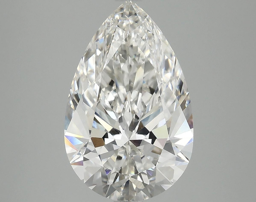 4.09 Carat Pear Shaped Ideal Cut VS2 IGI Certified Lab Grown Diamond
