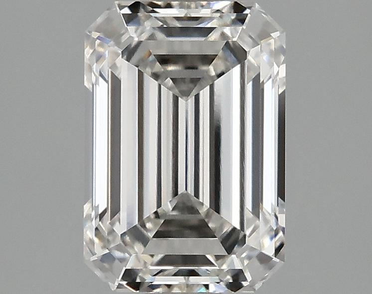 2.1 Carat Emerald Shaped Ideal Cut VVS1 IGI Certified Lab Grown Diamond