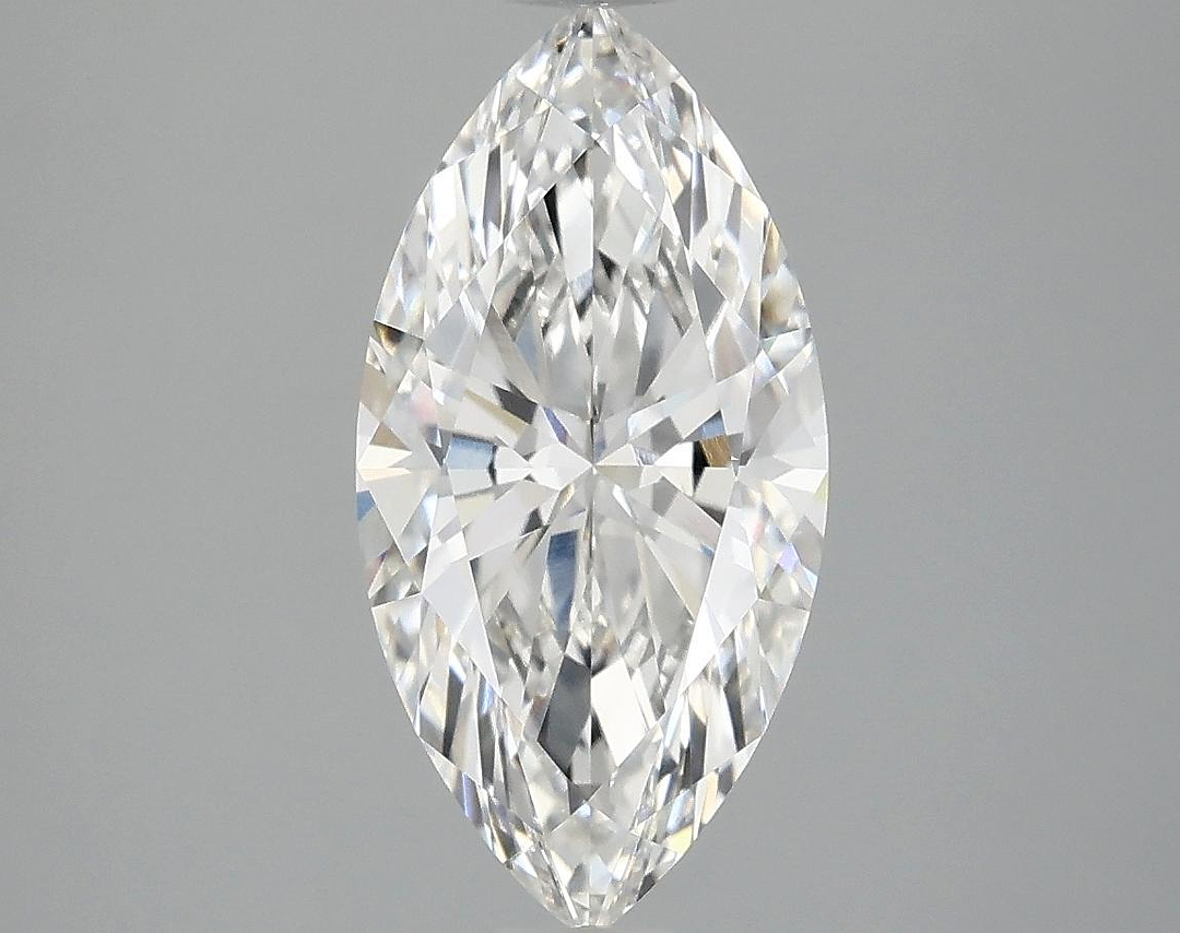 2.1 Carat Marquise Shaped Ideal Cut VVS2 IGI Certified Lab Grown Diamond