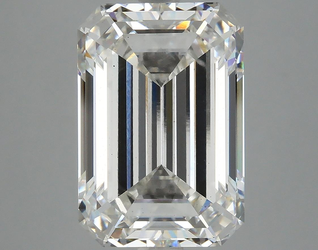 6.37 Carat Emerald Shaped Ideal Cut VS2 IGI Certified Lab Grown Diamond