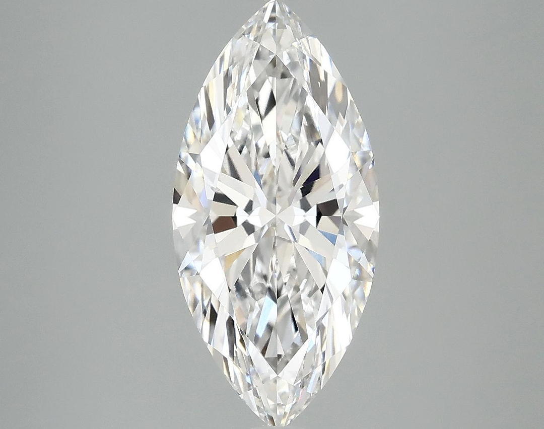 3.0 Carat Marquise Shaped Excellent Cut VVS2 IGI Certified Lab Grown Diamond