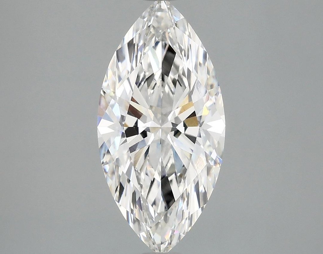 2.21 Carat Marquise Shaped Ideal Cut VVS2 IGI Certified Lab Grown Diamond