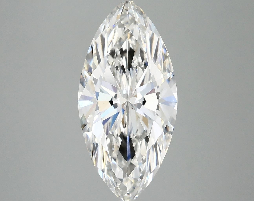 3.0 Carat Marquise Shaped Excellent Cut VVS2 IGI Certified Lab Grown Diamond