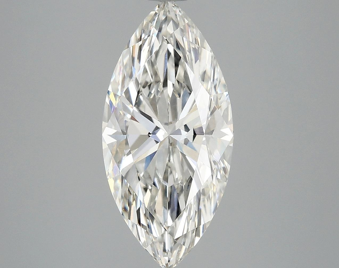 3.09 Carat Marquise Shaped Excellent Cut VVS2 IGI Certified Lab Grown Diamond
