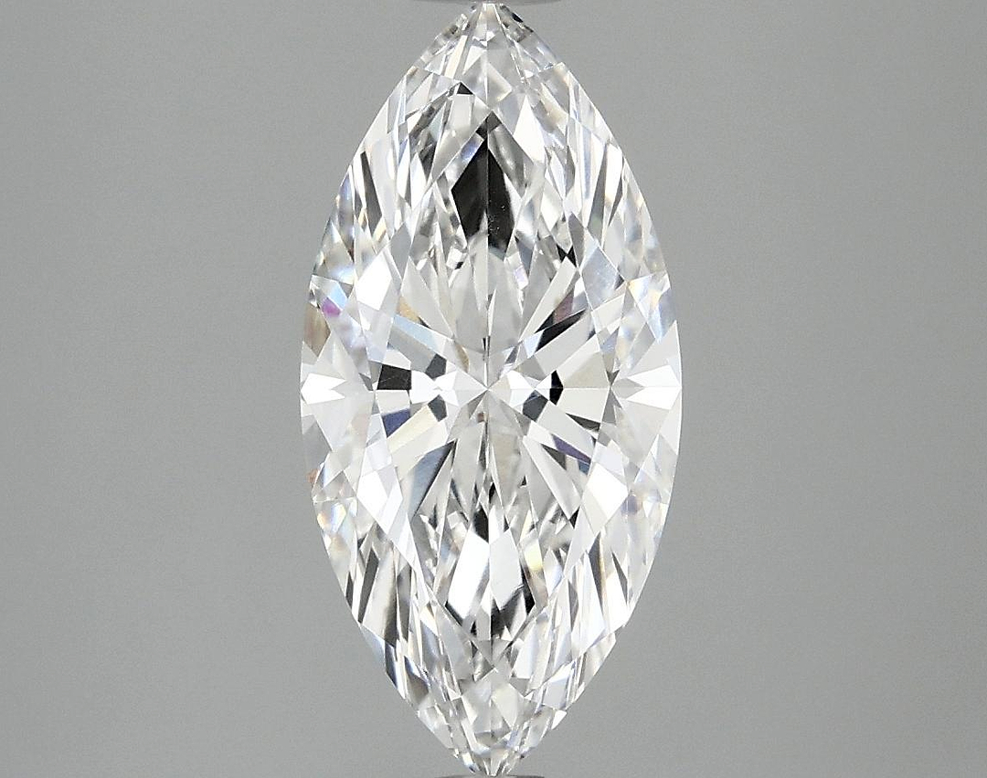 2.09 Carat Marquise Shaped Excellent Cut VVS2 IGI Certified Lab Grown Diamond