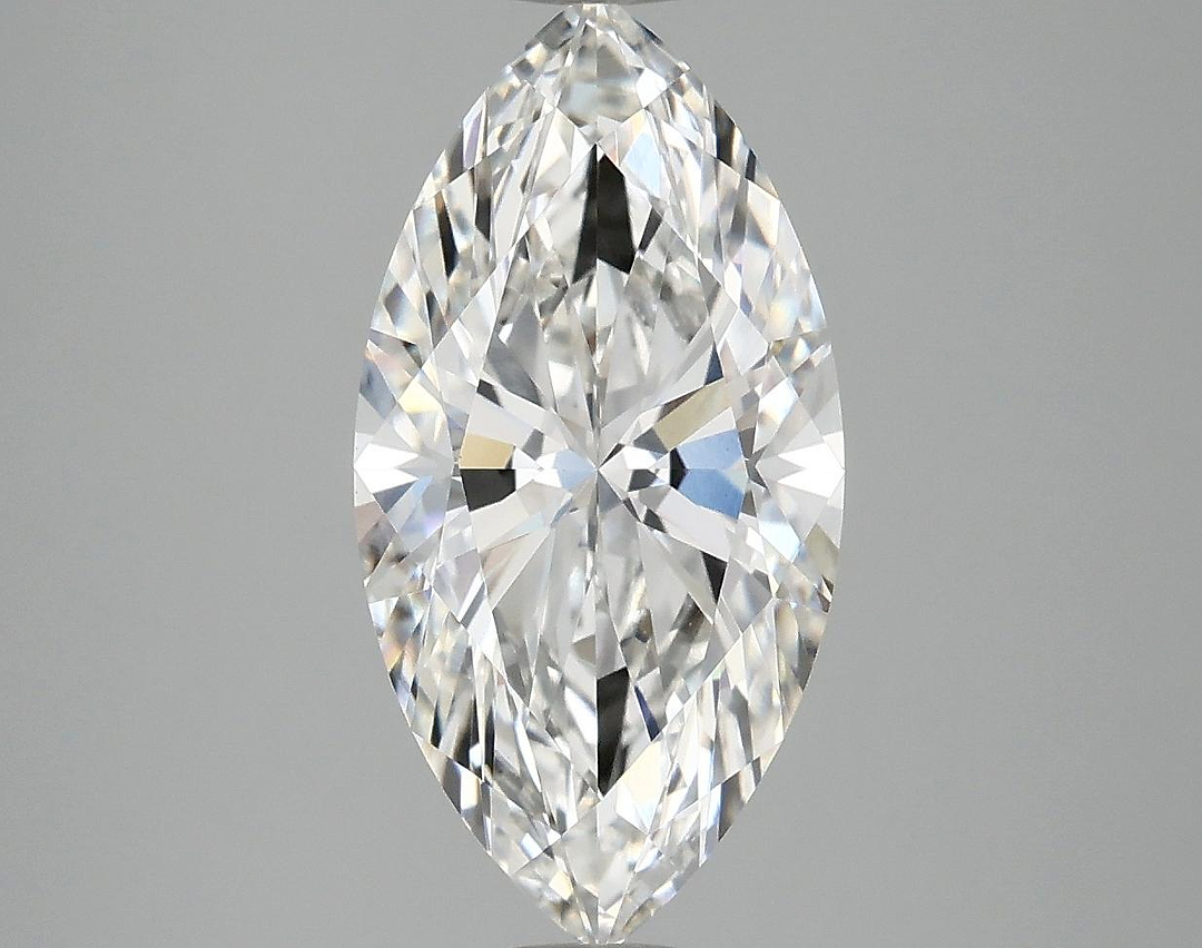 3.07 Carat Marquise Shaped Ideal Cut VVS2 IGI Certified Lab Grown Diamond