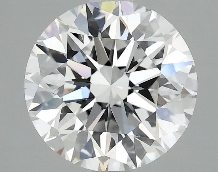 2.08 Carat Round Shaped Excellent Cut VVS2 IGI Certified Lab Grown Diamond