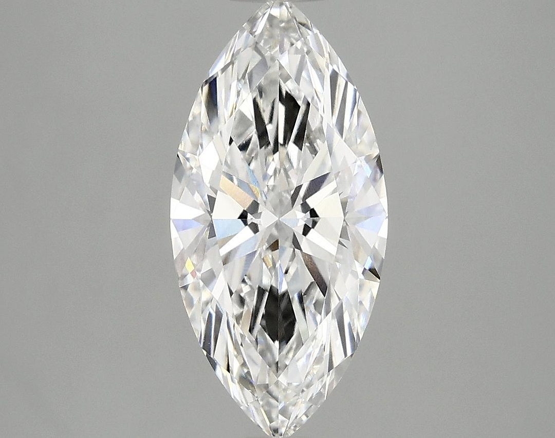 2.03 Carat Marquise Shaped Excellent Cut VVS2 IGI Certified Lab Grown Diamond