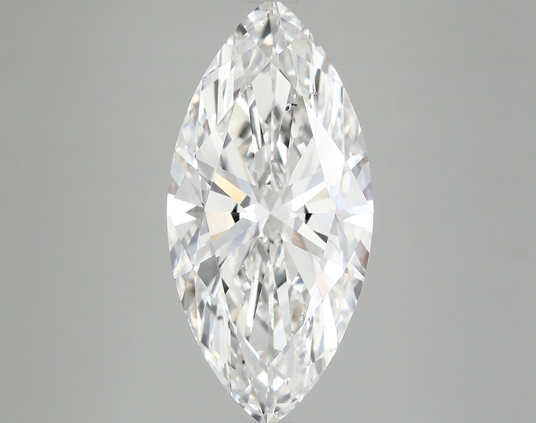 5.05 Carat Marquise Shaped Excellent Cut SI1 IGI Certified Lab Grown Diamond