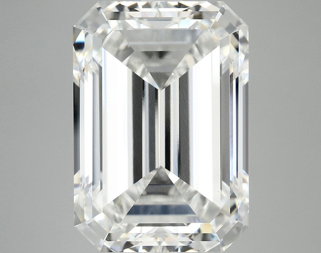 10.81 Carat Emerald Shaped Ideal Cut VVS2 IGI Certified Lab Grown Diamond