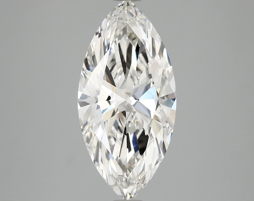 2.83 Carat Marquise Shaped Excellent Cut VVS2 IGI Certified Lab Grown Diamond