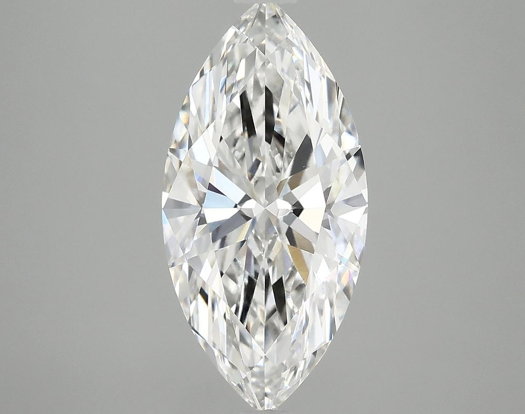 2.98 Carat Marquise Shaped Ideal Cut VVS2 IGI Certified Lab Grown Diamond