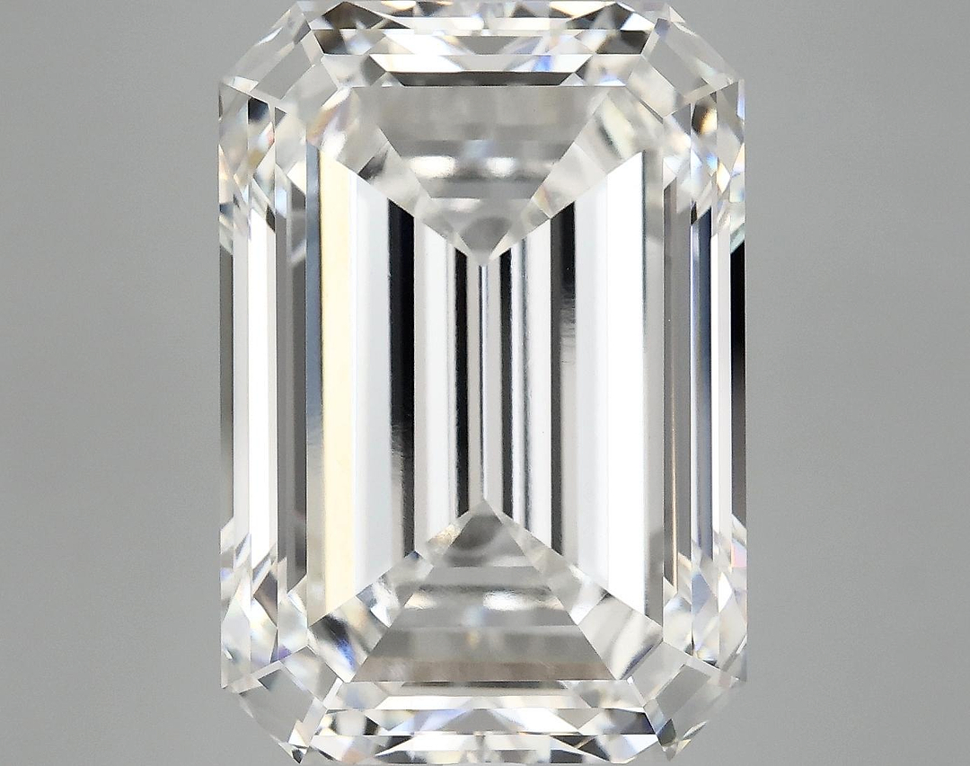 12.09 Carat Emerald Shaped Ideal Cut VVS2 IGI Certified Lab Grown Diamond
