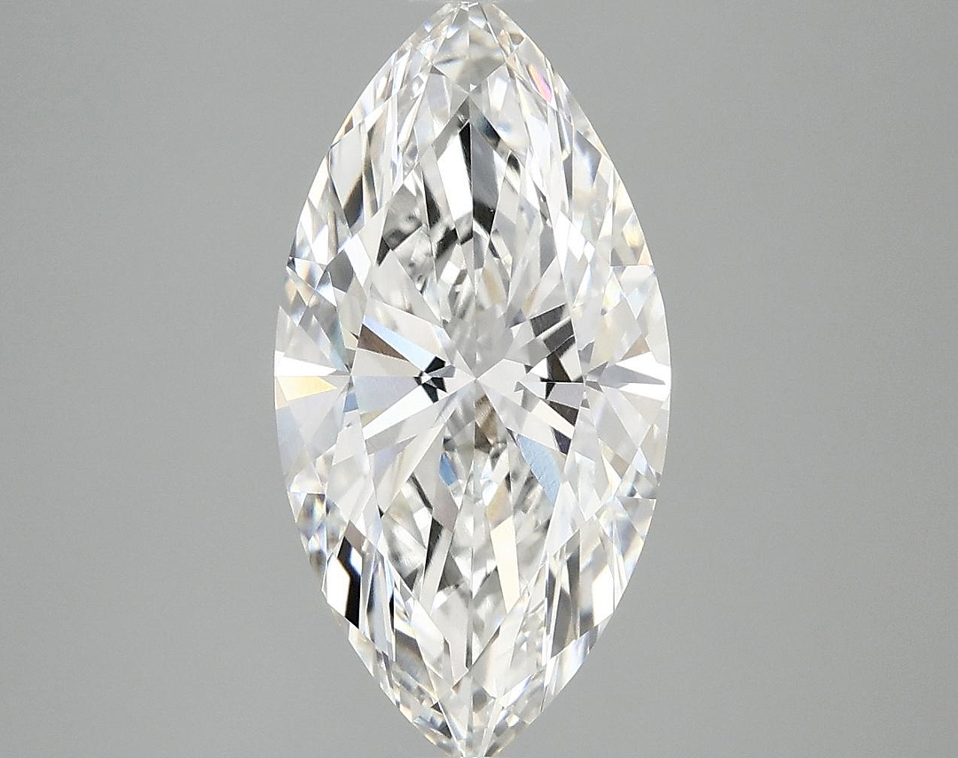 3.42 Carat Marquise Shaped Ideal Cut VVS2 IGI Certified Lab Grown Diamond