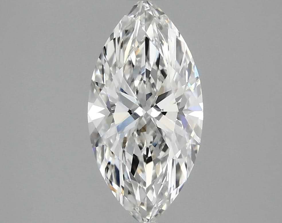 1.5 Carat Marquise Shaped Ideal Cut VVS2 IGI Certified Lab Grown Diamond