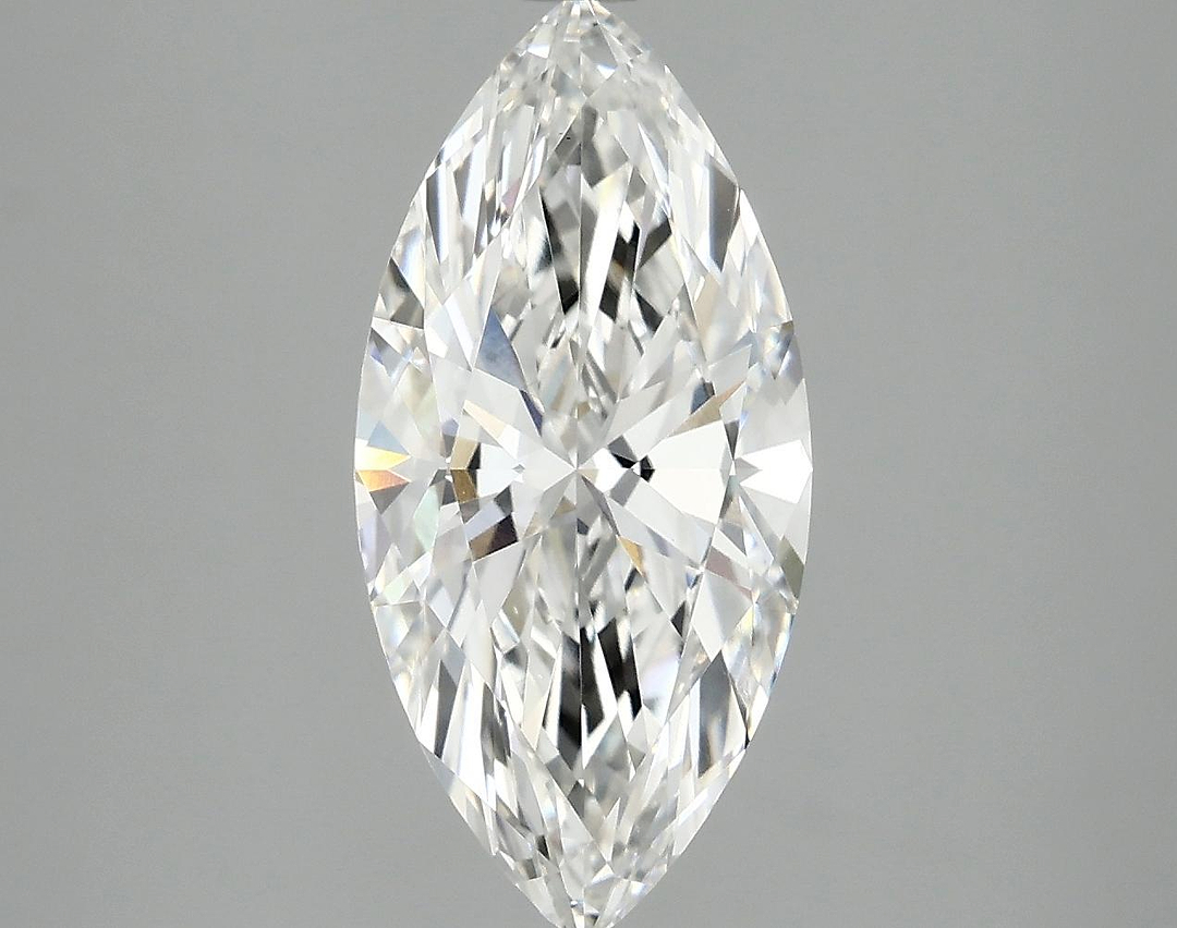 2.58 Carat Marquise Shaped Excellent Cut VS1 IGI Certified Lab Grown Diamond