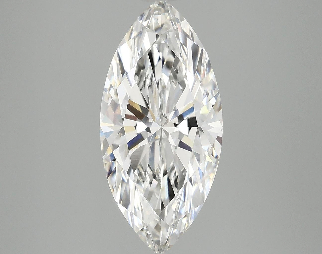 3.02 Carat Marquise Shaped Excellent Cut VVS2 IGI Certified Lab Grown Diamond