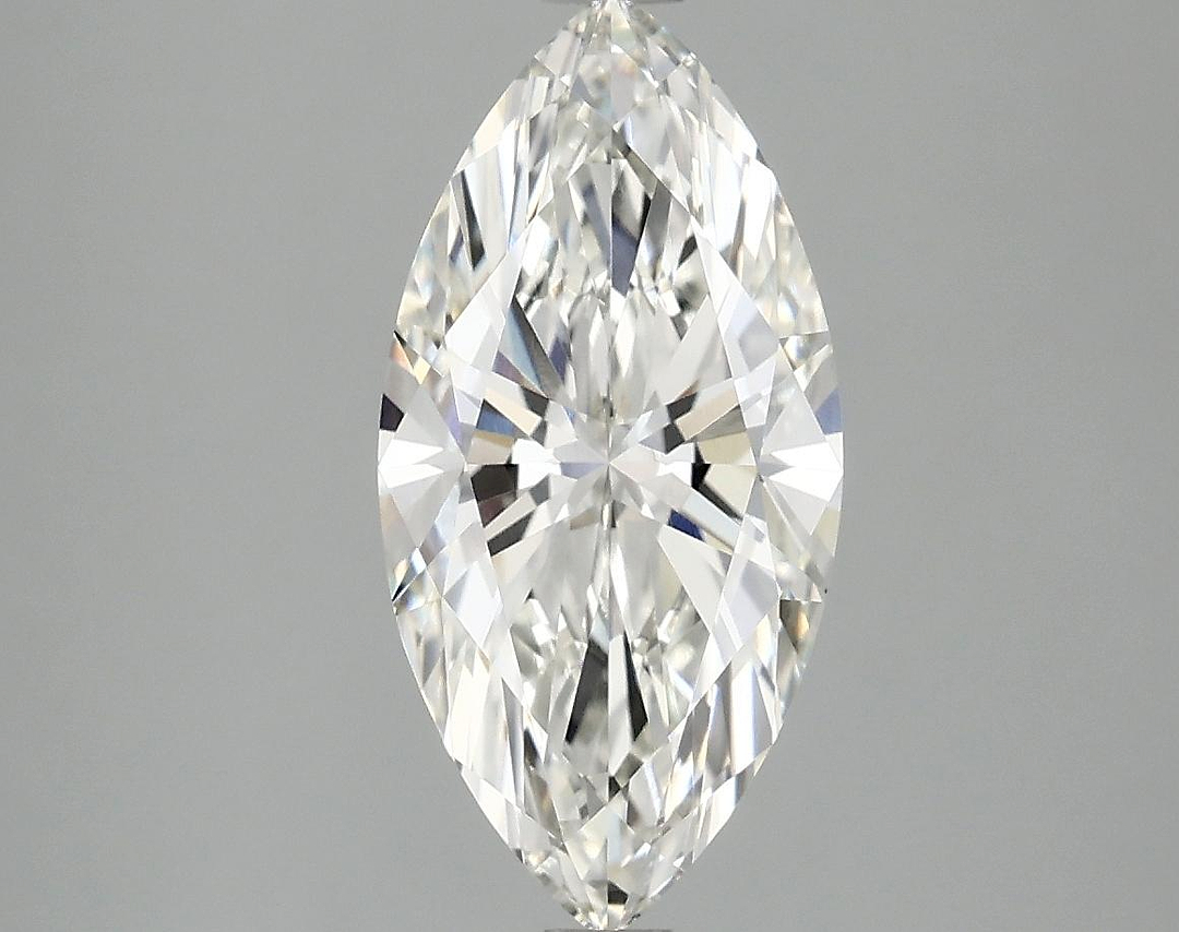 2.07 Carat Marquise Shaped Ideal Cut VVS1 IGI Certified Lab Grown Diamond