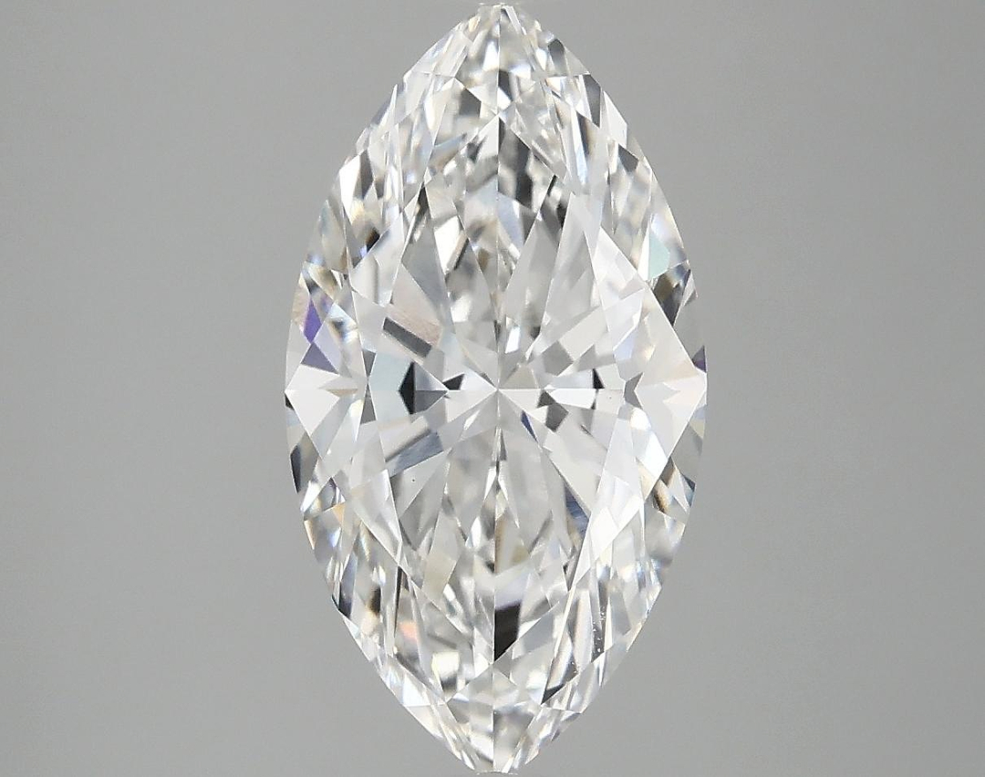 3.02 Carat Marquise Shaped Excellent Cut VVS2 IGI Certified Lab Grown Diamond
