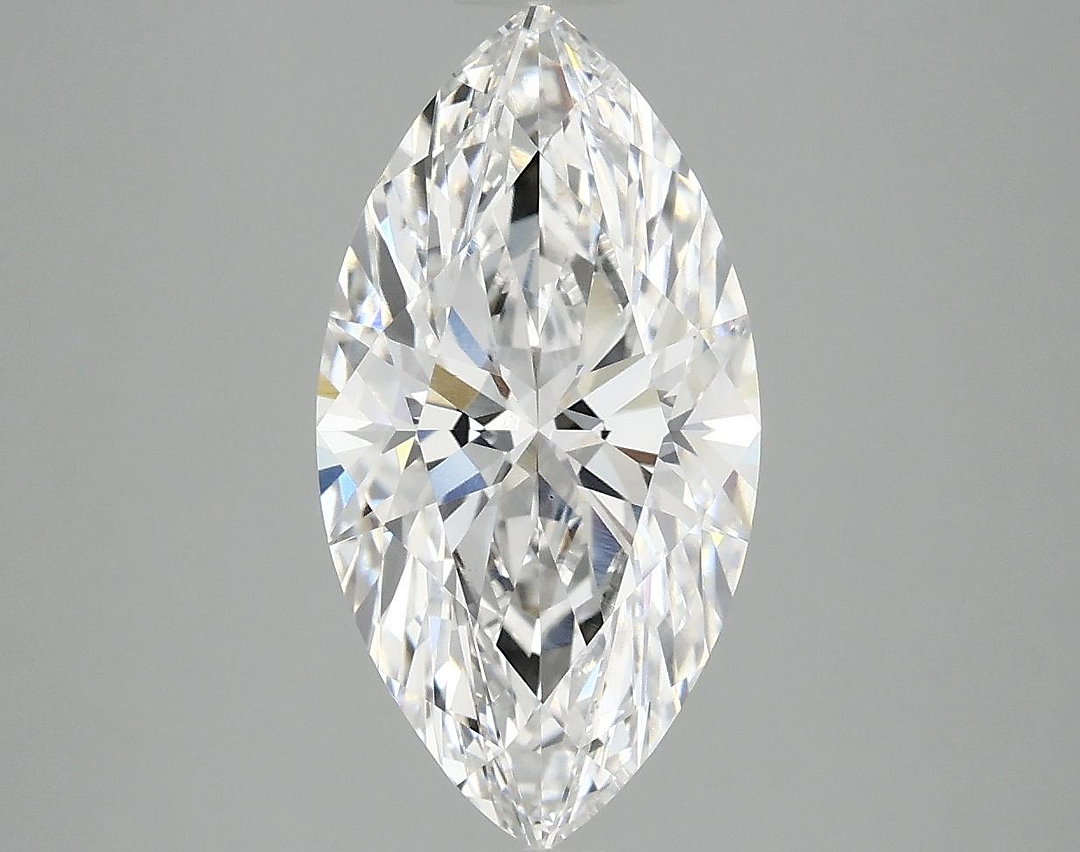 3.06 Carat Marquise Shaped Ideal Cut VVS2 IGI Certified Lab Grown Diamond