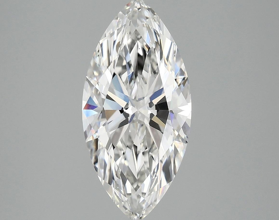 2.05 Carat Marquise Shaped Excellent Cut VS2 IGI Certified Lab Grown Diamond