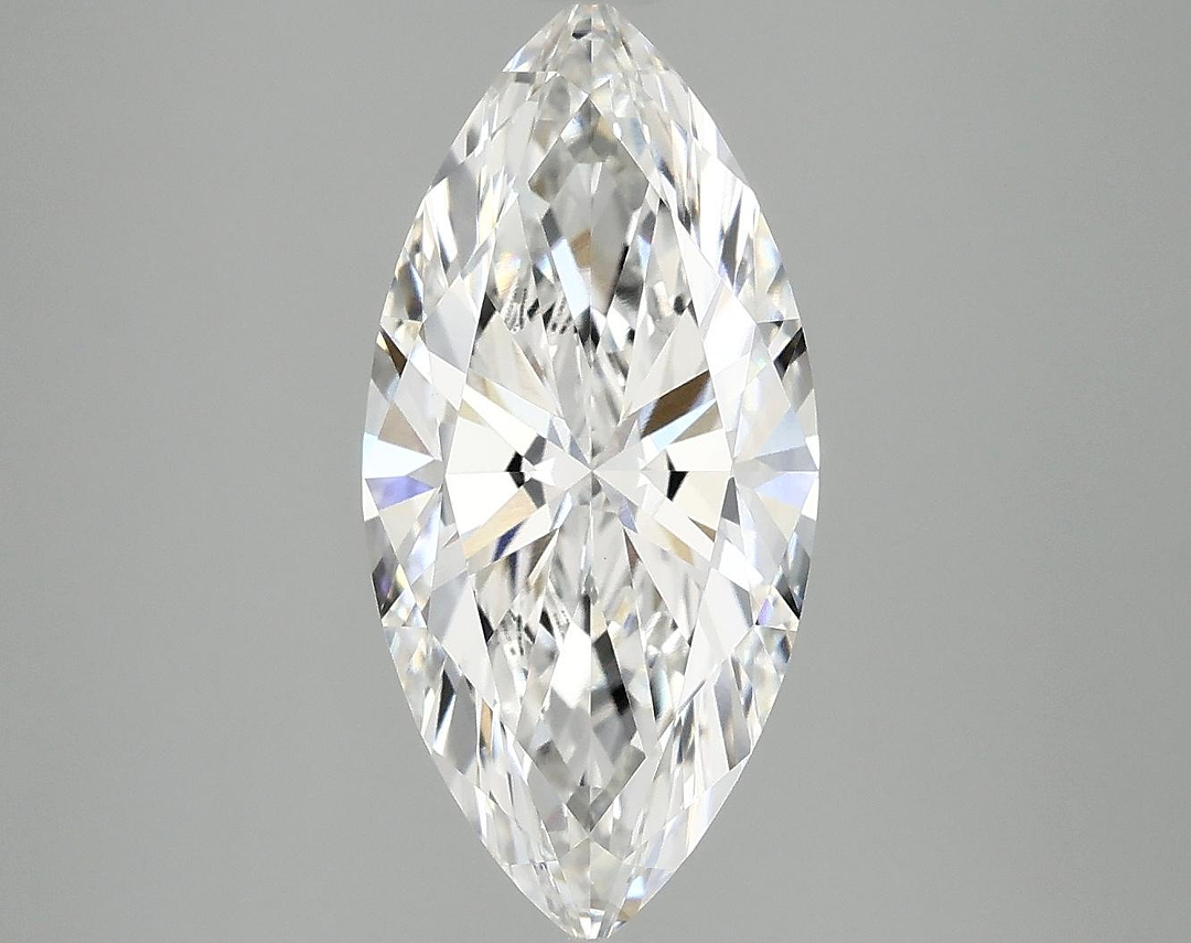 3.02 Carat Marquise Shaped Excellent Cut VVS2 IGI Certified Lab Grown Diamond