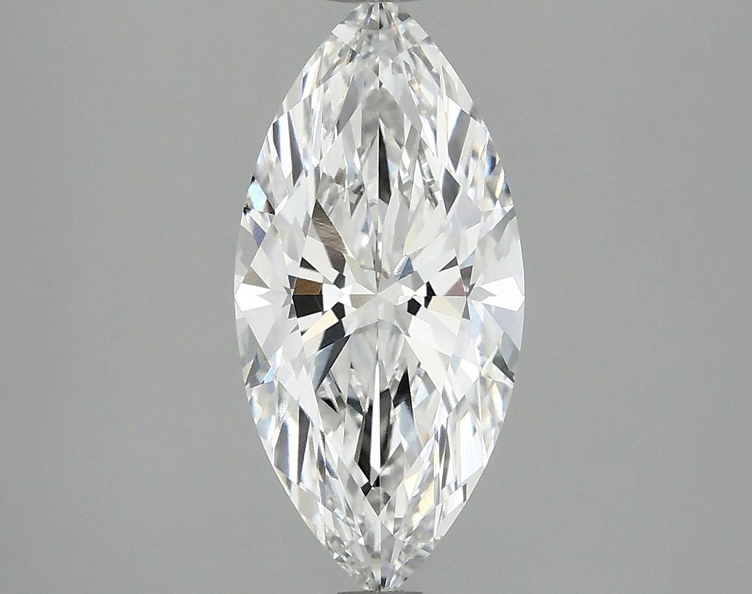 2.06 Carat Marquise Shaped Excellent Cut VVS2 IGI Certified Lab Grown Diamond