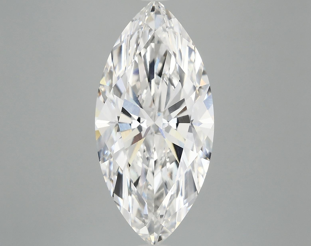 5.03 Carat Marquise Shaped Excellent Cut VS1 GSI Certified Lab Grown Diamond