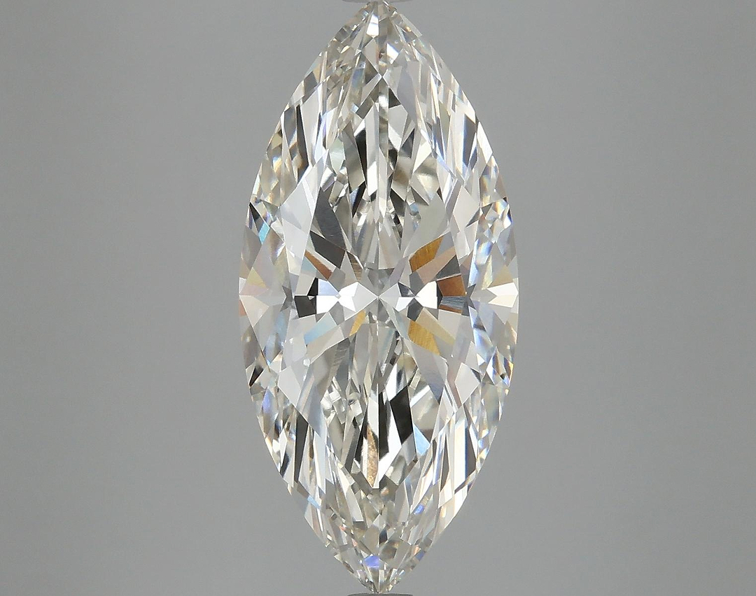 4.57 Carat Marquise Shaped Excellent Cut VVS2 IGI Certified Lab Grown Diamond