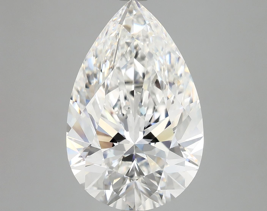 7.18 Carat Pear Shaped Ideal Cut VVS2 IGI Certified Lab Grown Diamond