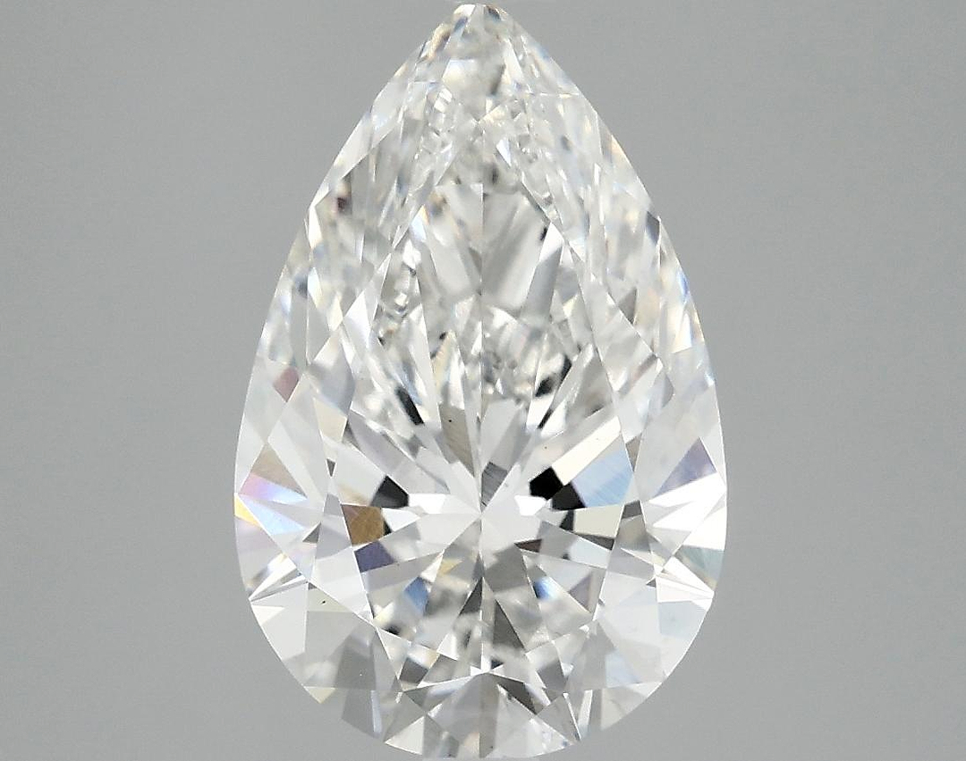 3.08 Carat Pear Shaped Ideal Cut VS1 IGI Certified Lab Grown Diamond