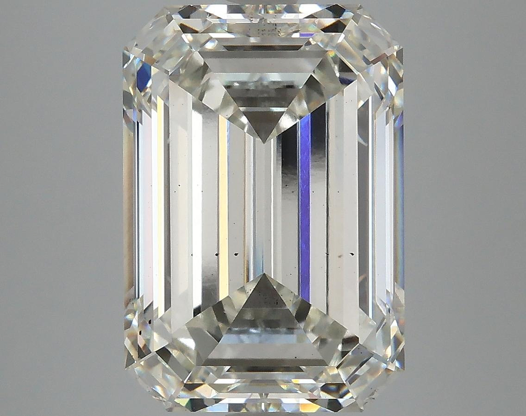 6.74 Carat Emerald Shaped Ideal Cut VS2 IGI Certified Lab Grown Diamond