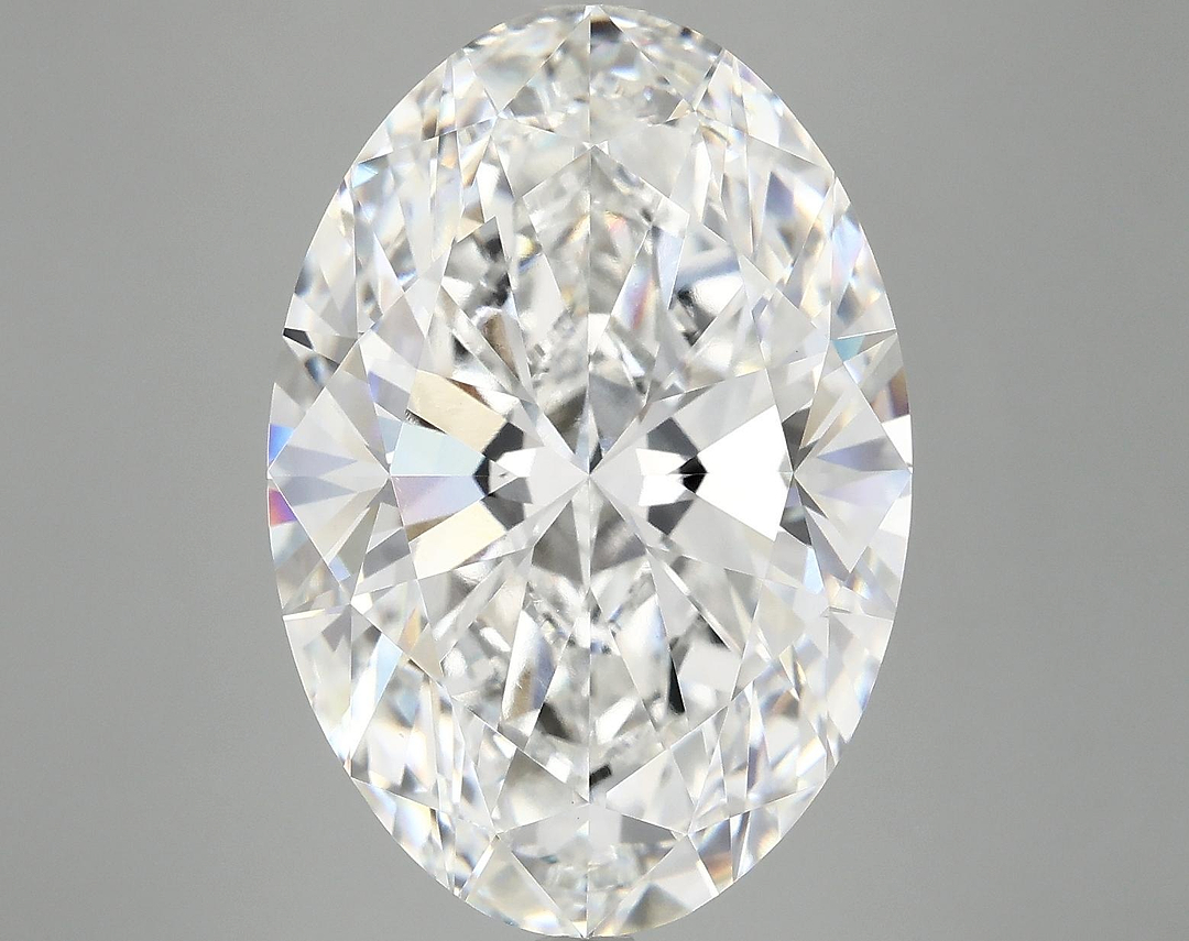 10.6 Carat Oval Shaped Ideal Cut VVS2 IGI Certified Lab Grown Diamond