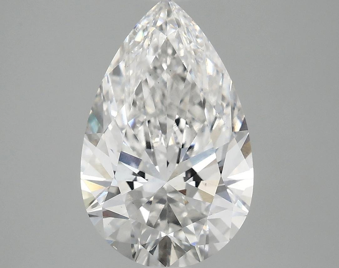 3.06 Carat Pear Shaped Ideal Cut VS2 IGI Certified Lab Grown Diamond