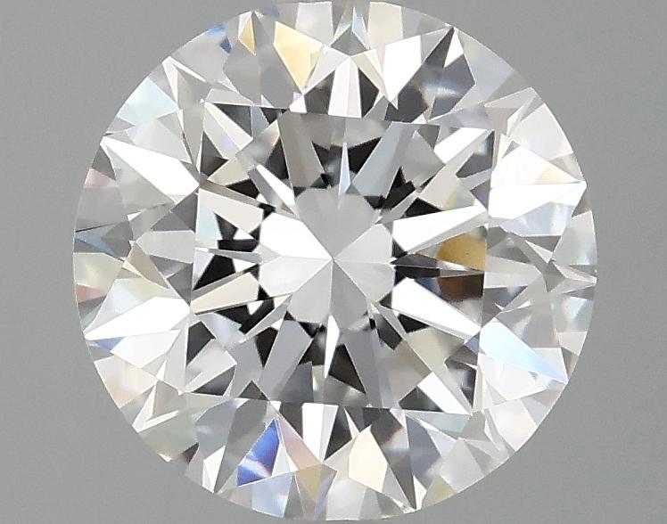 2.5 Carat Round Shaped Ideal Cut VVS2 IGI Certified Lab Grown Diamond