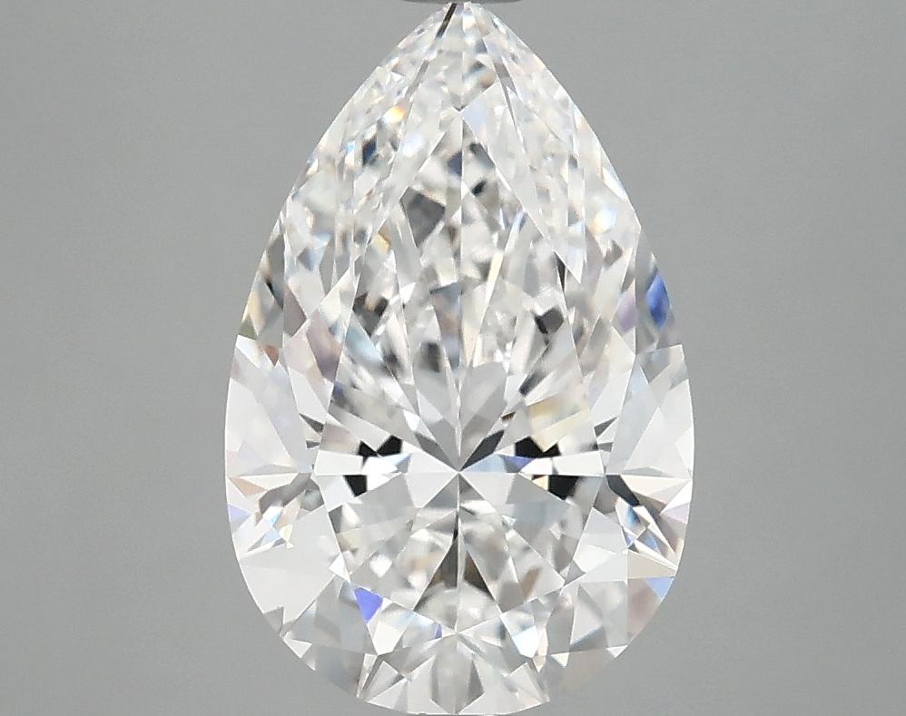 3.09 Carat Pear Shaped Ideal Cut VS1 IGI Certified Lab Grown Diamond