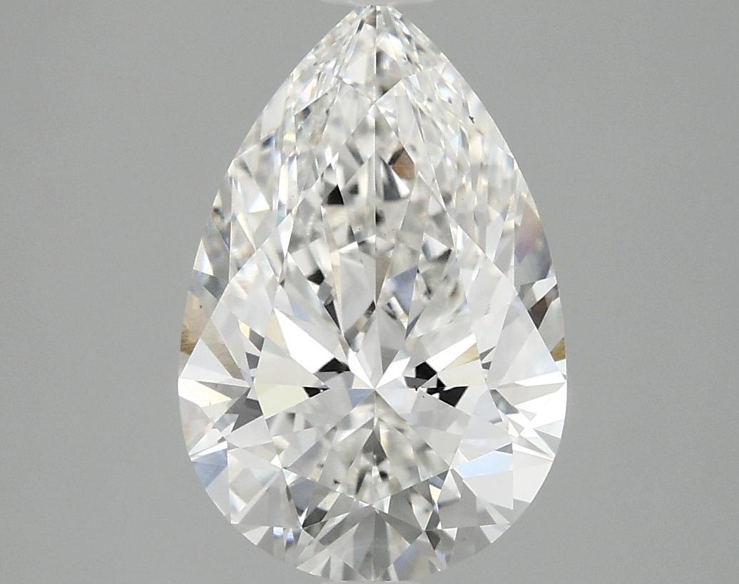3.08 Carat Pear Shaped Excellent Cut VS1 IGI Certified Lab Grown Diamond
