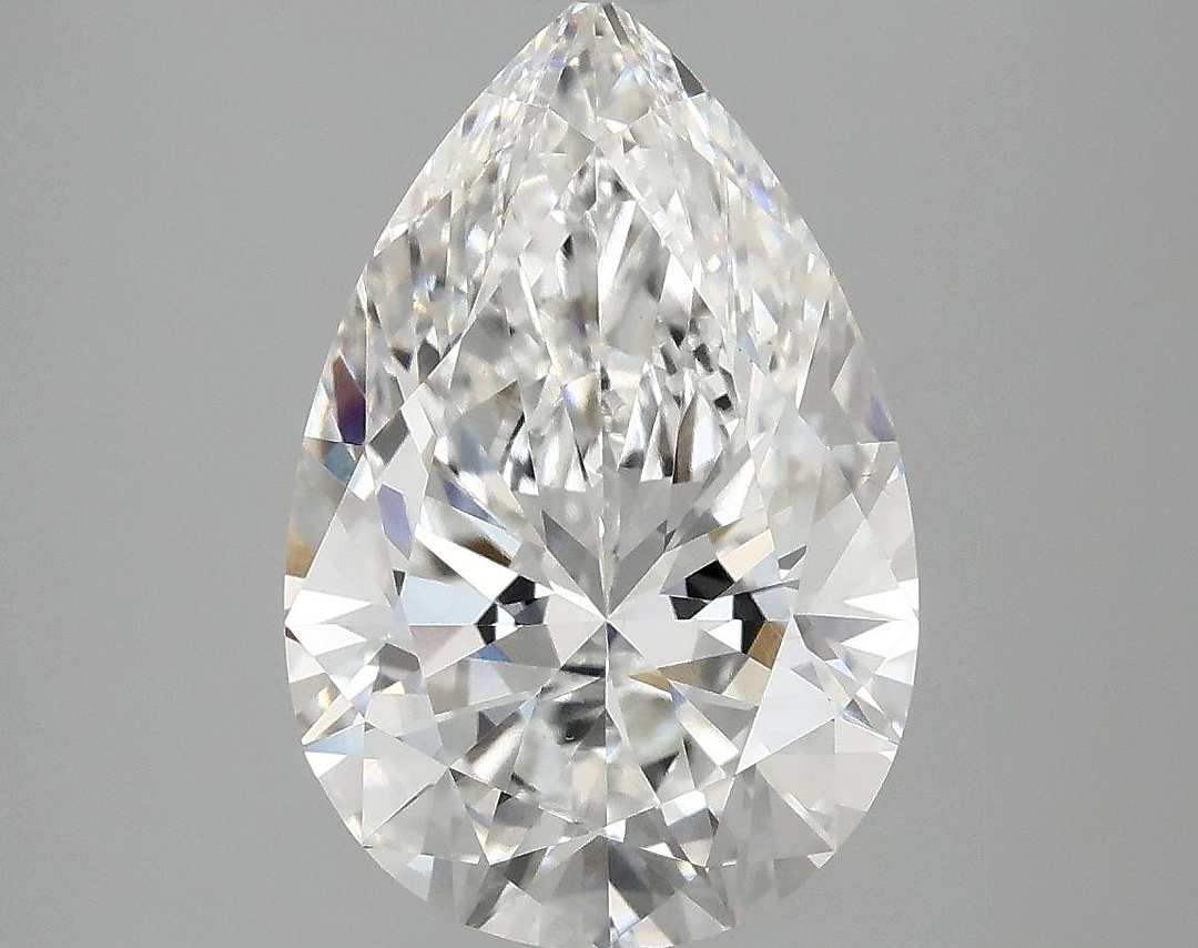 4.07 Carat Pear Shaped Excellent Cut VS1 IGI Certified Lab Grown Diamond