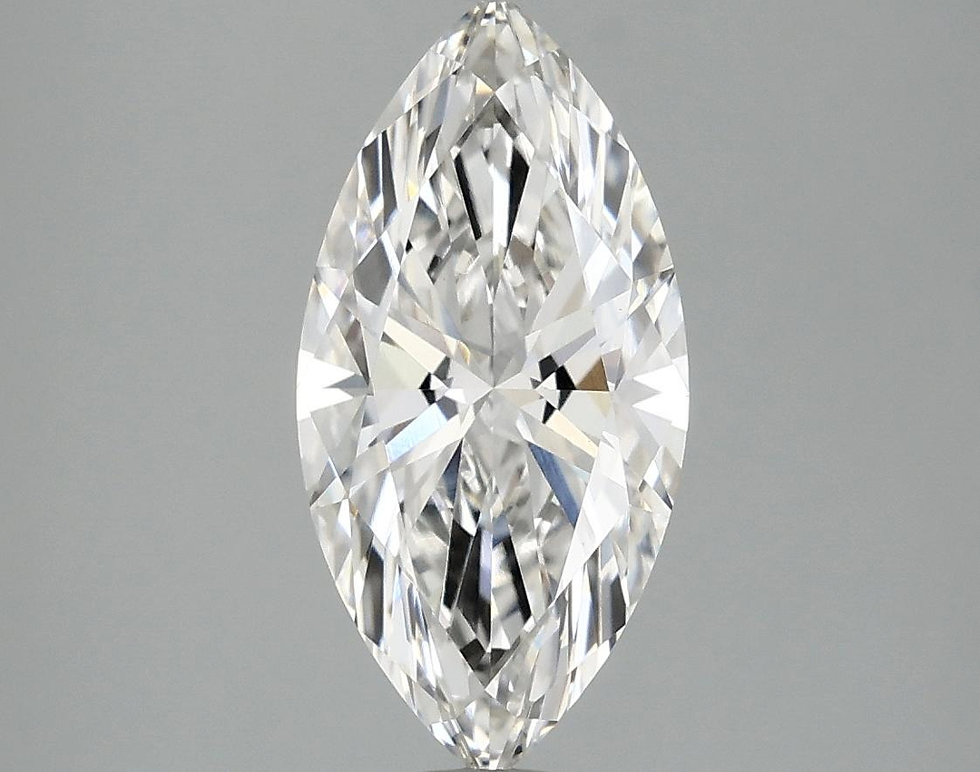 2.06 Carat Marquise Shaped Ideal Cut VVS2 IGI Certified Lab Grown Diamond