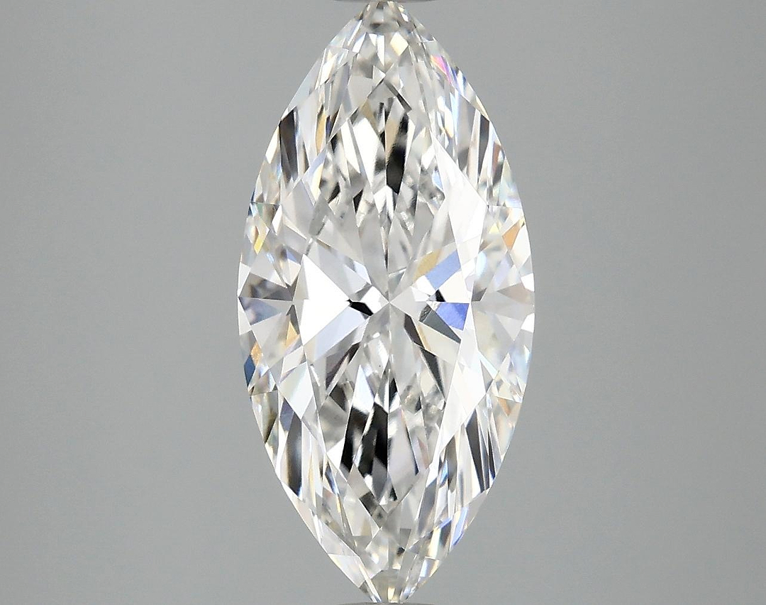 3.0 Carat Marquise Shaped Excellent Cut VVS2 IGI Certified Lab Grown Diamond
