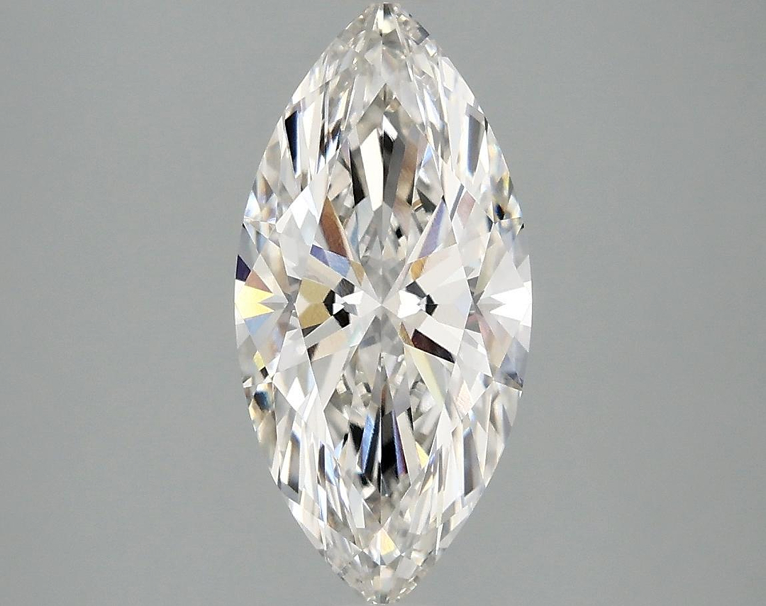 2.17 Carat Marquise Shaped Excellent Cut VVS1 IGI Certified Lab Grown Diamond