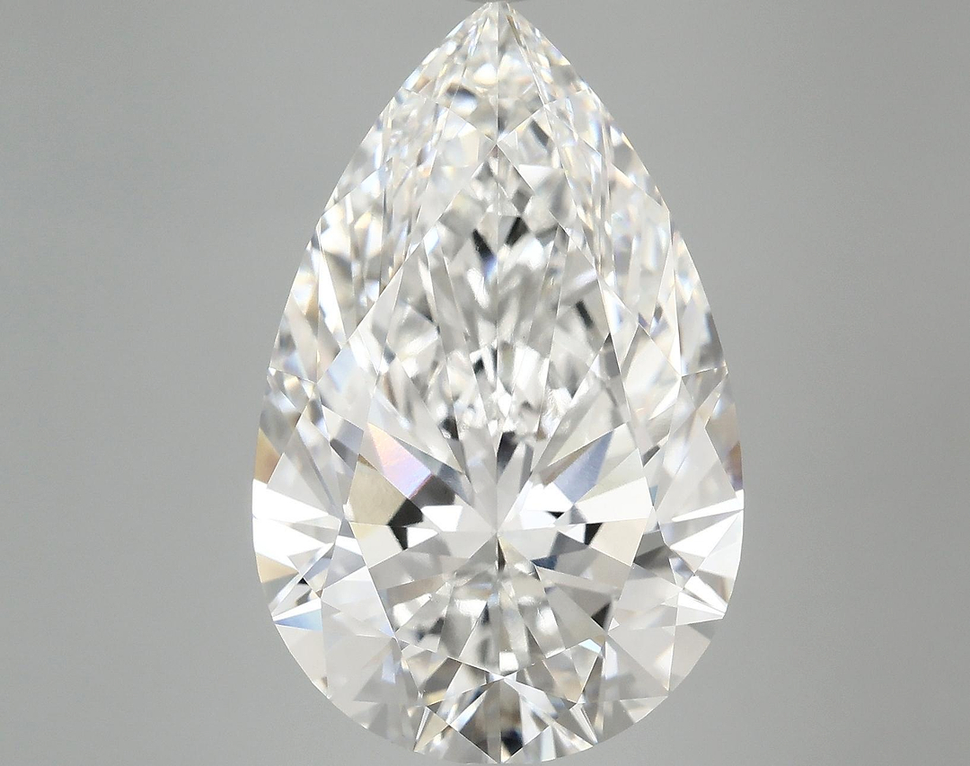 10.11 Carat Pear Shaped Ideal Cut VVS2 IGI Certified Lab Grown Diamond