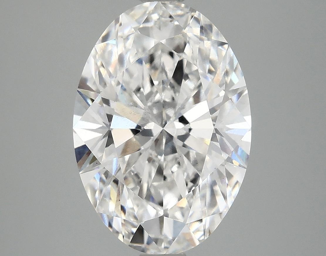 4.08 Carat Oval Shaped Ideal Cut SI1 IGI Certified Lab Grown Diamond
