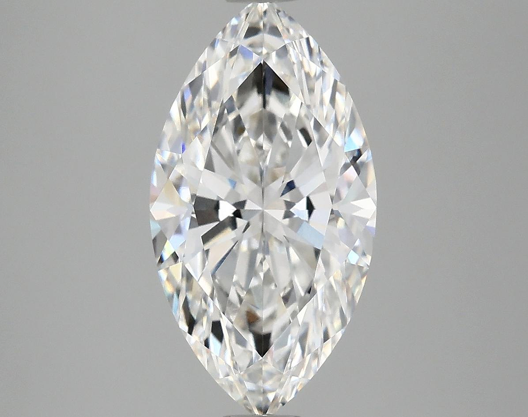 3.1 Carat Marquise Shaped Excellent Cut VVS2 IGI Certified Lab Grown Diamond
