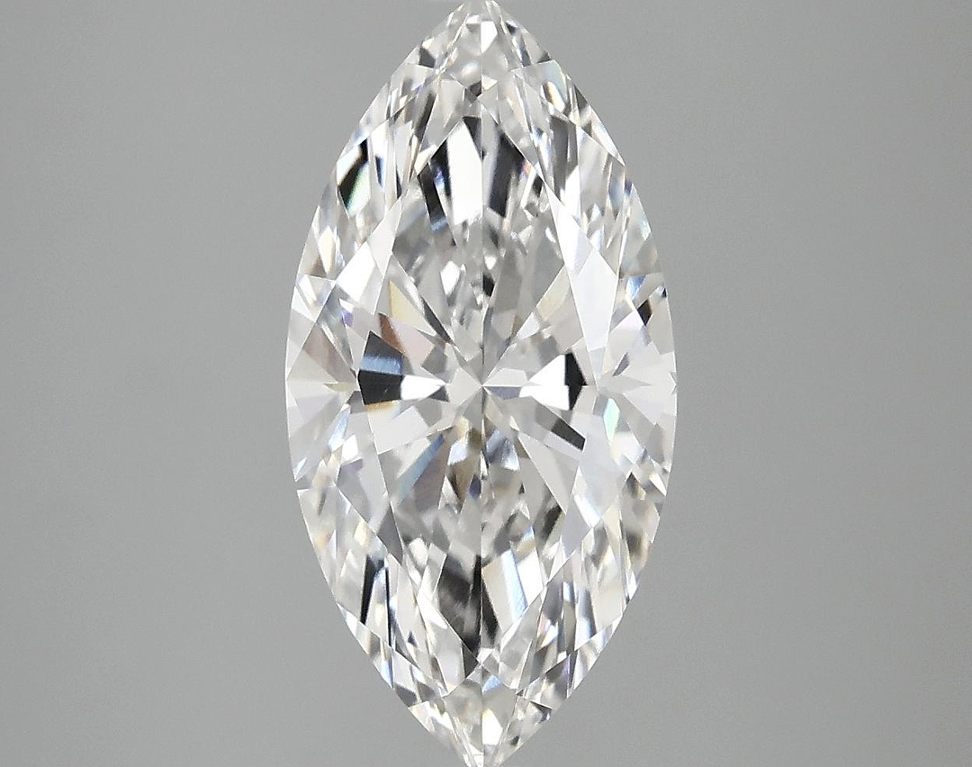 3.07 Carat Marquise Shaped Ideal Cut VVS2 IGI Certified Lab Grown Diamond